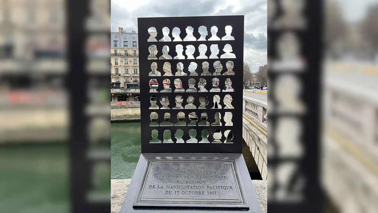 plaque algériens saint michel